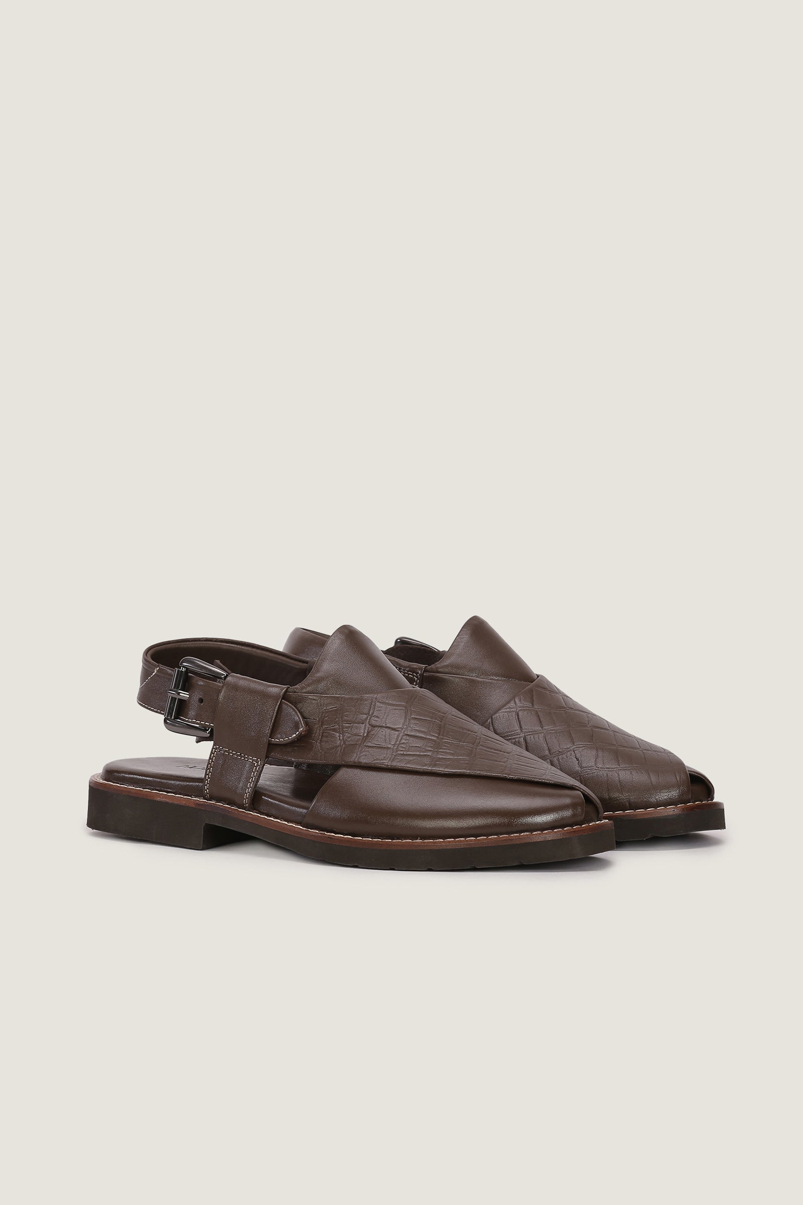 Badam Khan Croc Print