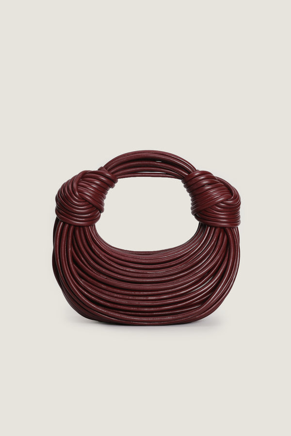 Leather Cord Hand Bag