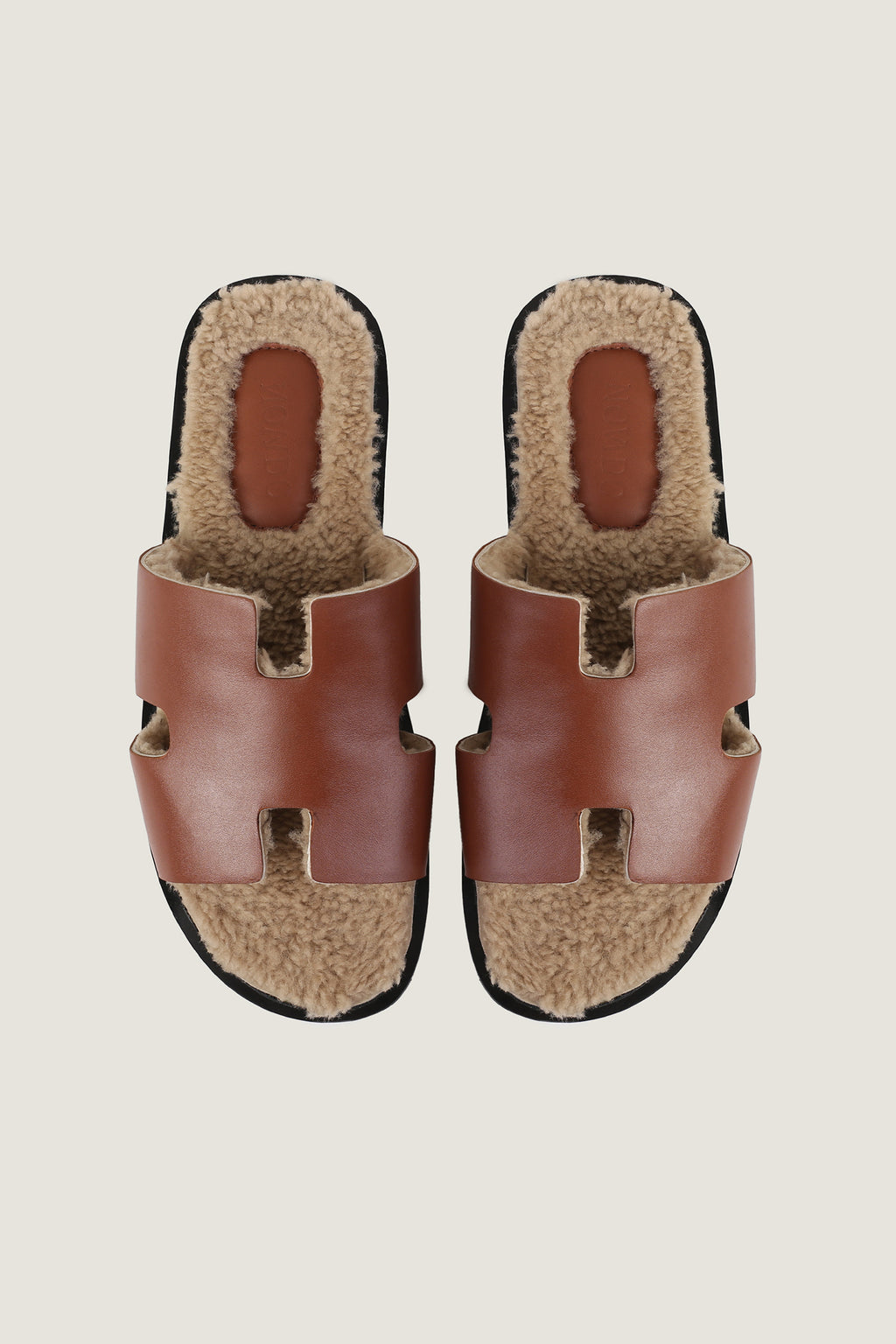 Men's H Style Slipper With Fur