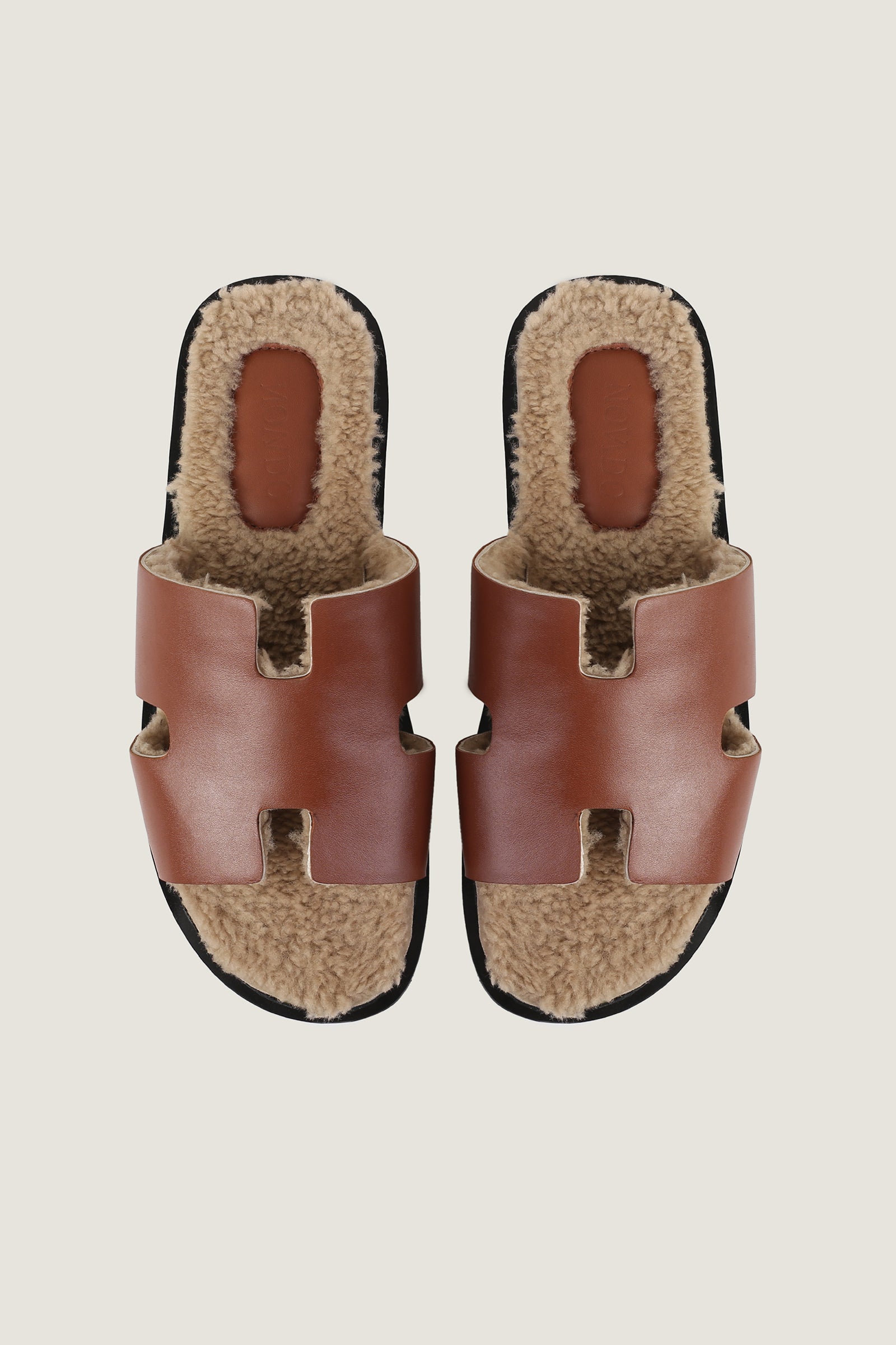 Men's H Style Slipper With Fur