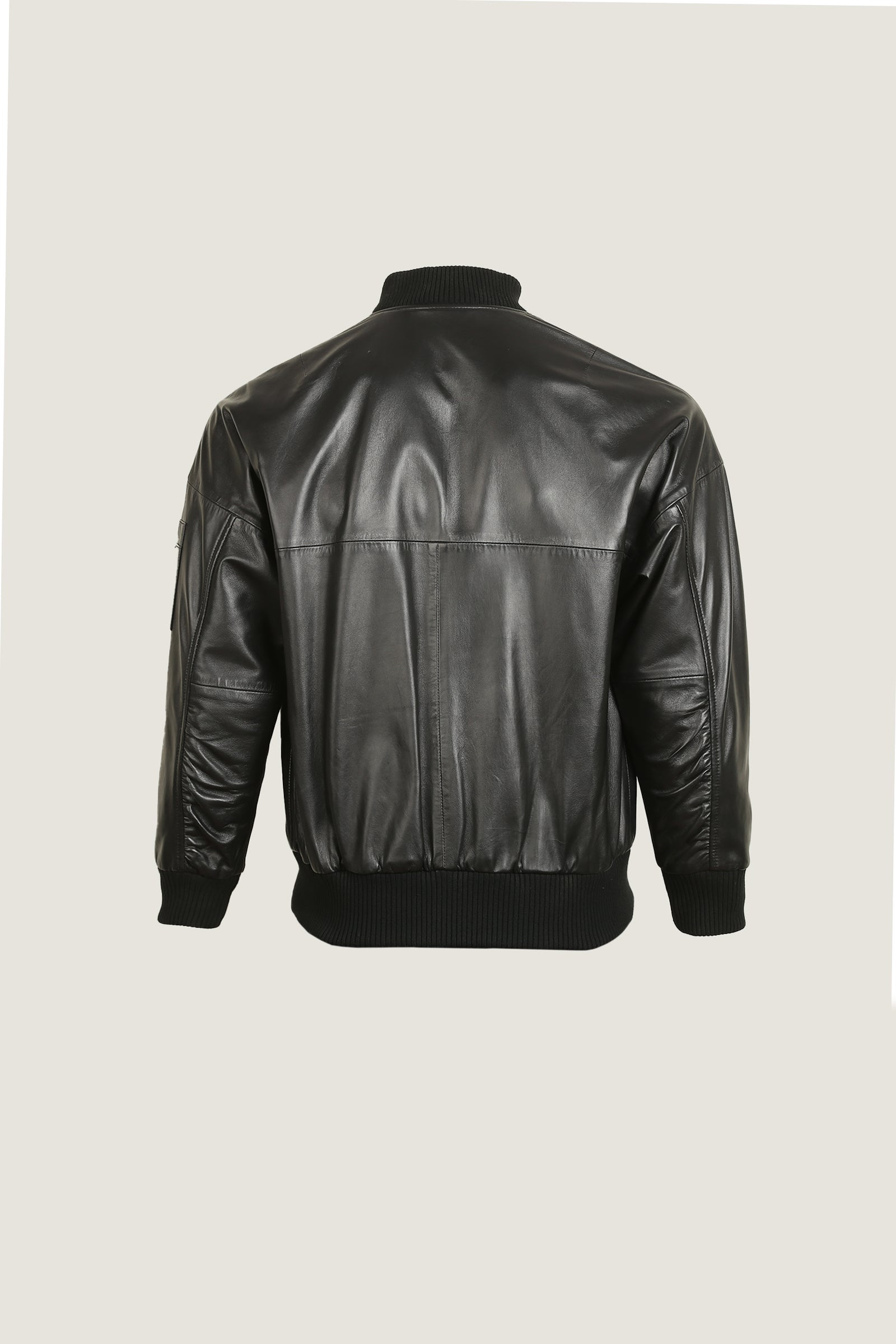 Bomber Leather Jacket | Men