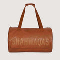 Leather Duffle Bag | Custom Name