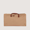 Leather Duffle Bag with suit Bag