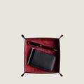 luxury-leather-coin-tray-black-red-novado