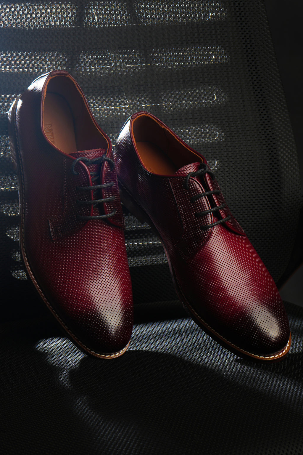Micro-Punch Derby Shoes | Men