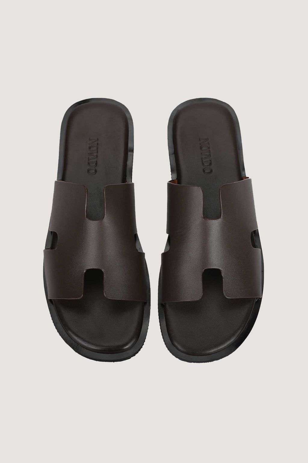 Men's H Style Leather Slipper