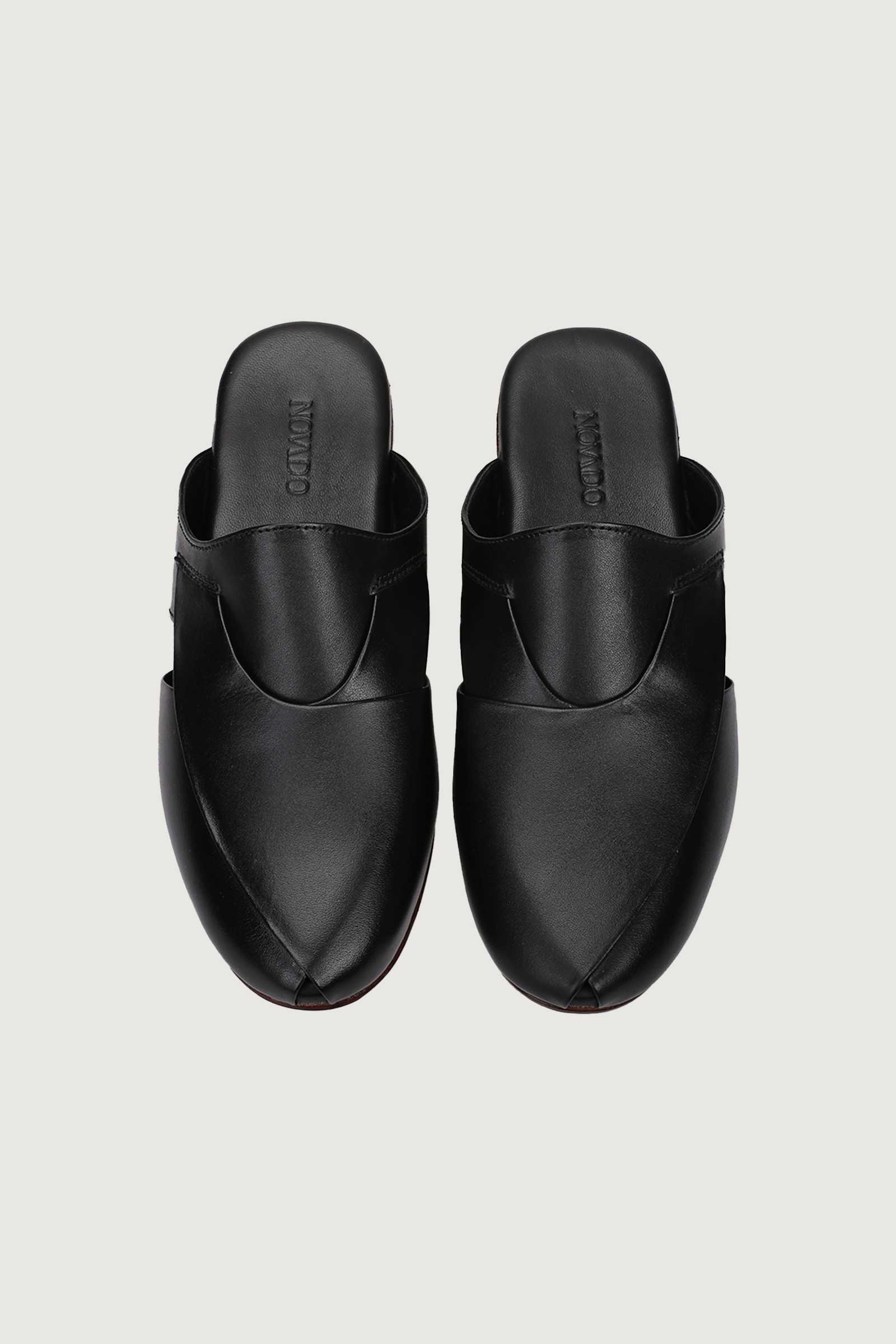 Men's Luxury Leather Peshawari Style Mules