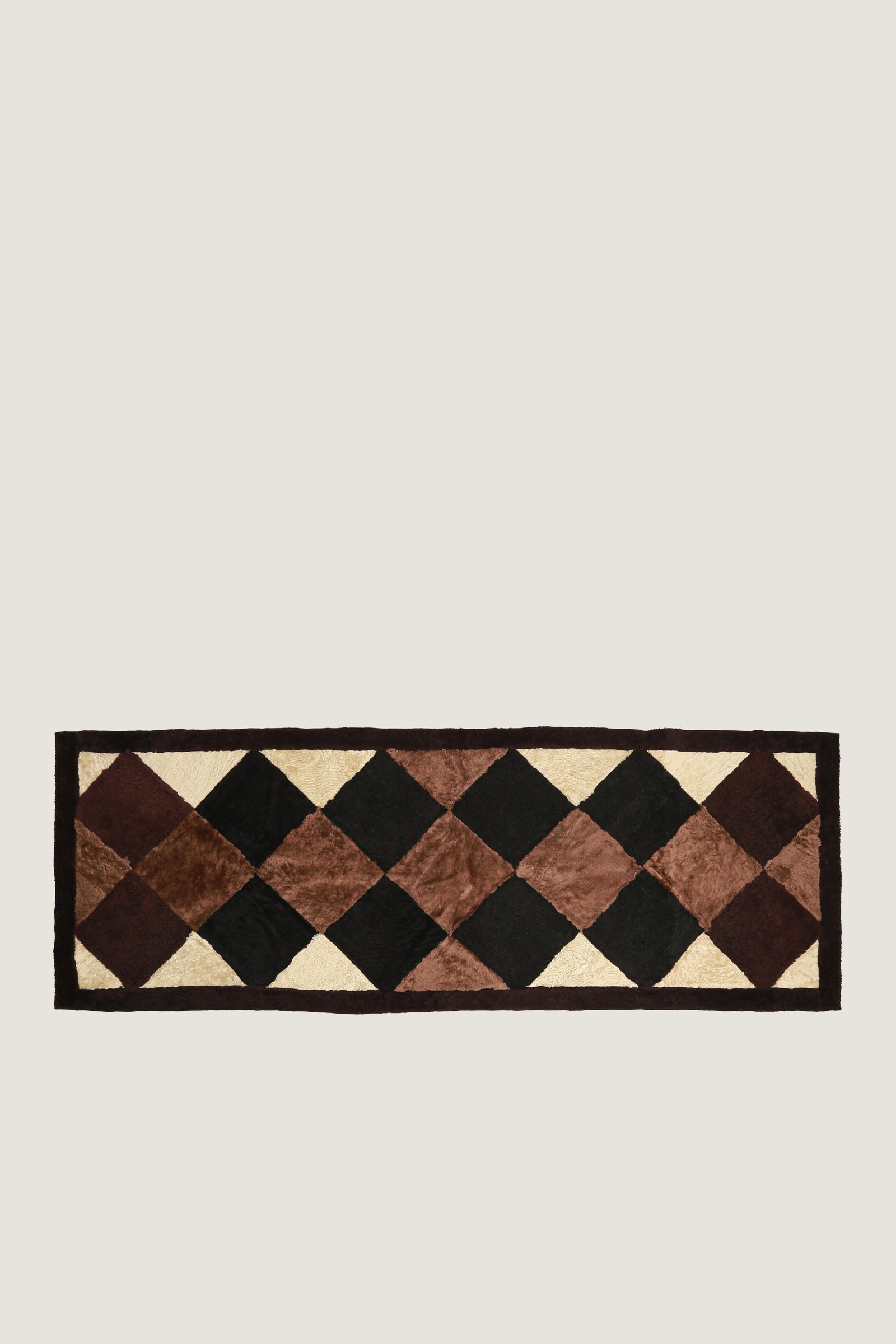 Sheep Bliss Leather Fur Rug