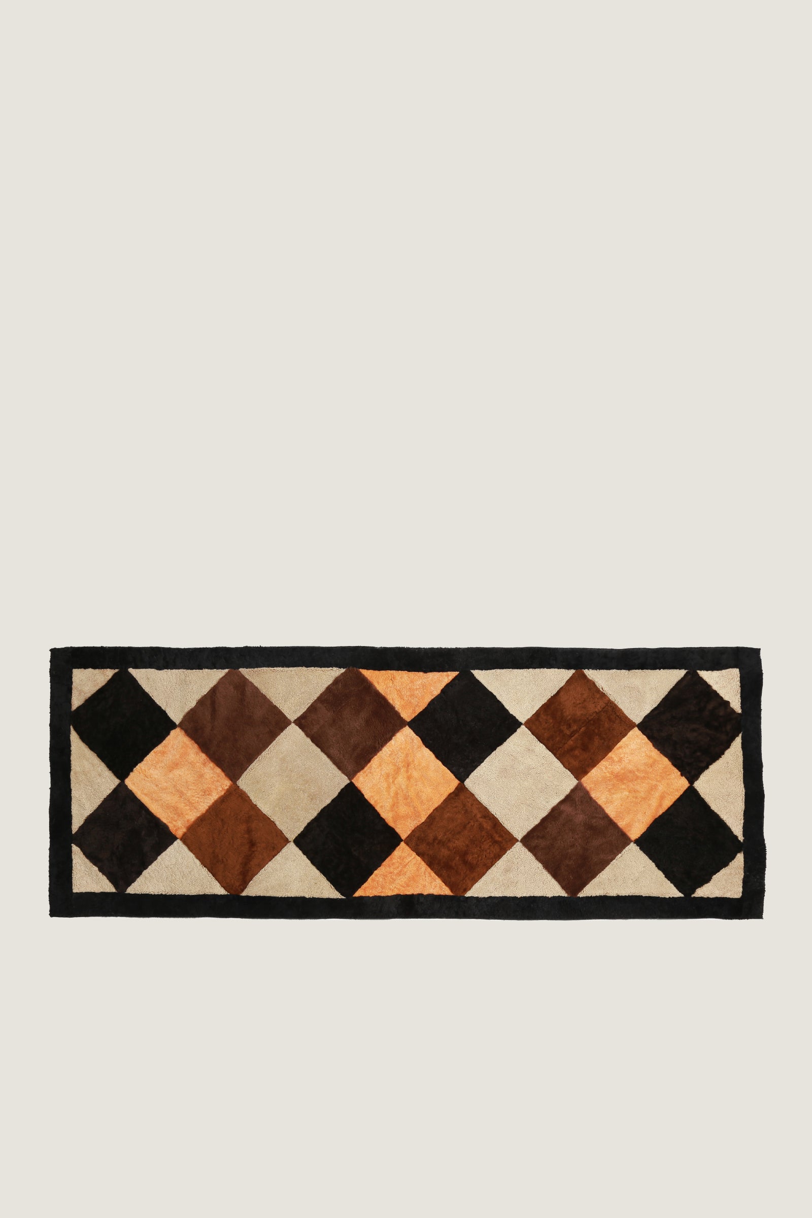 Sheep Bliss Leather Fur Rug