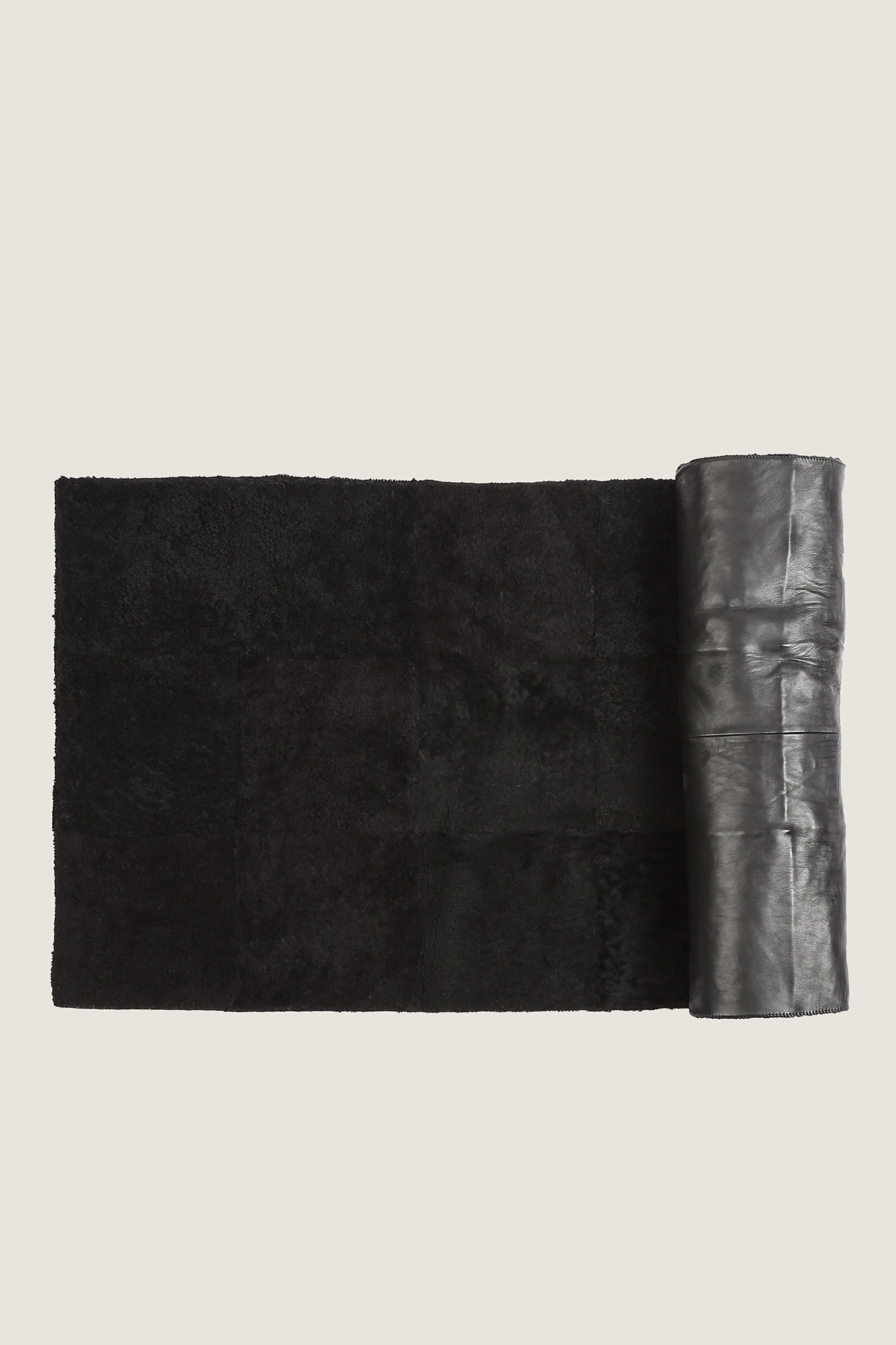 Sheep Bliss Leather Fur Rug