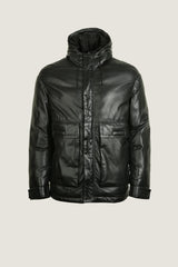 Quilted Suede Leather Jacket | Men