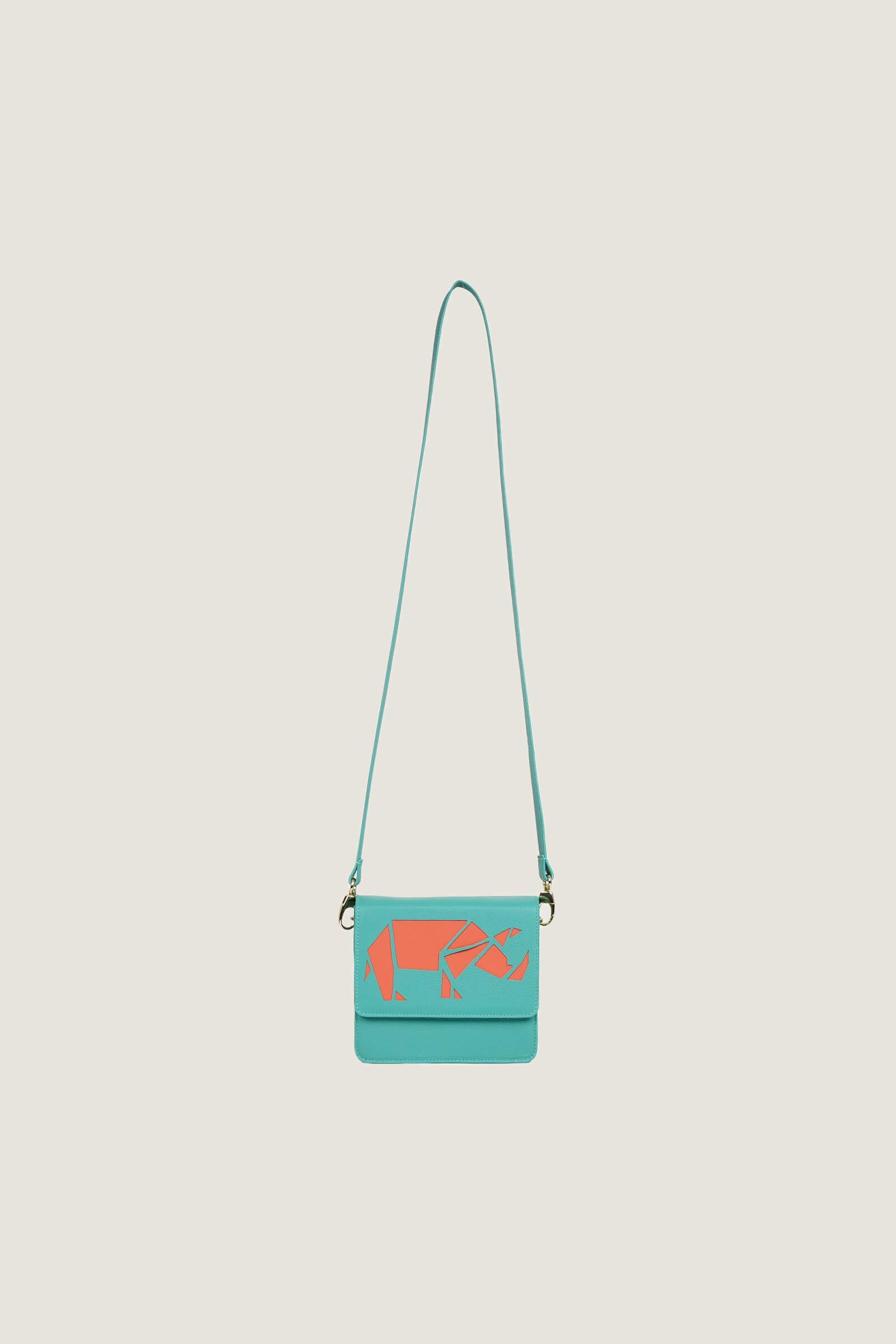 Rino style Crossbody Leather shoulder bag