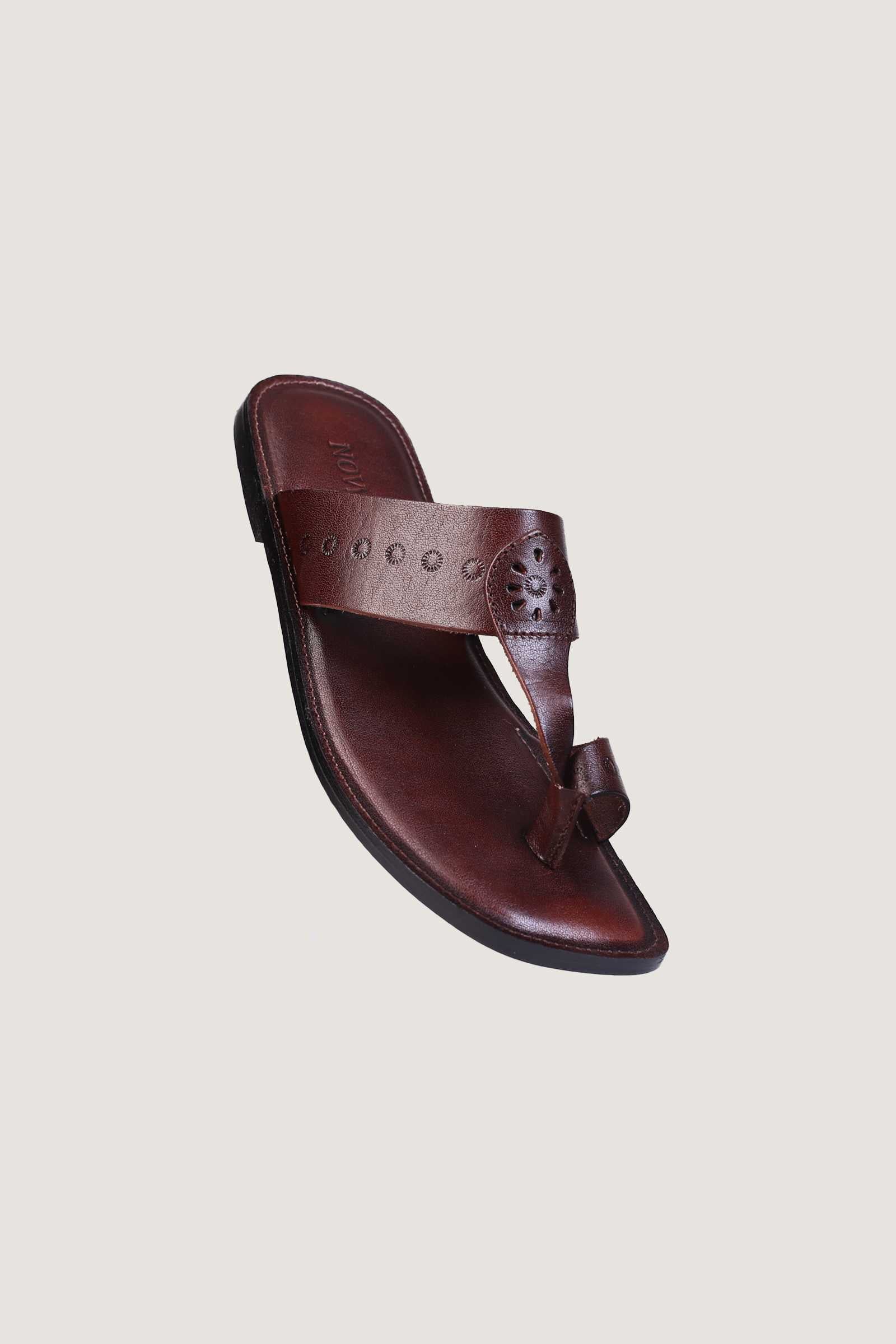 Vegetable Tanned Leather Kolhapuri