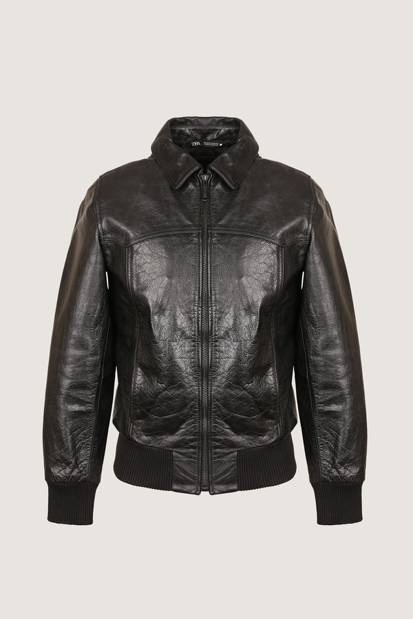 Bomber Leather Jacket