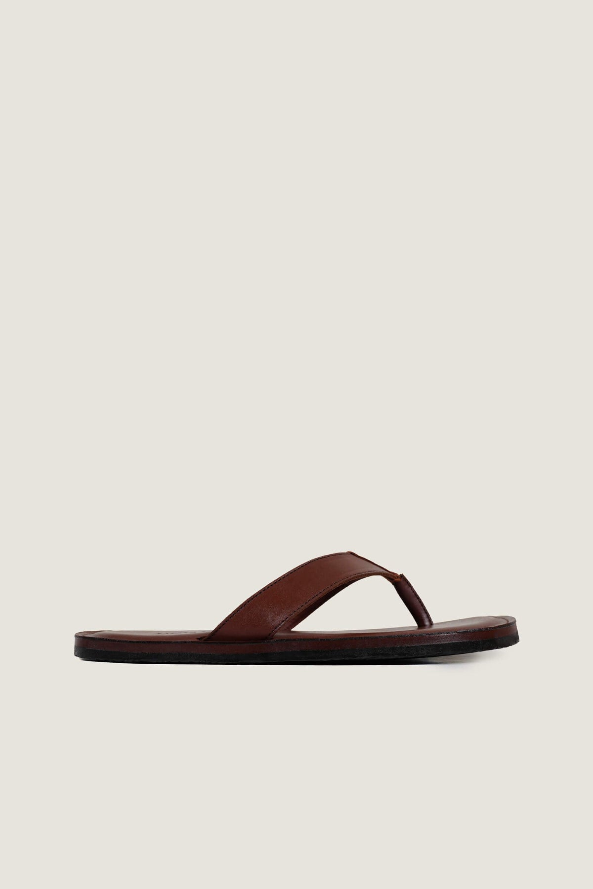 Novado - Men's Leather Slipper - Tan
