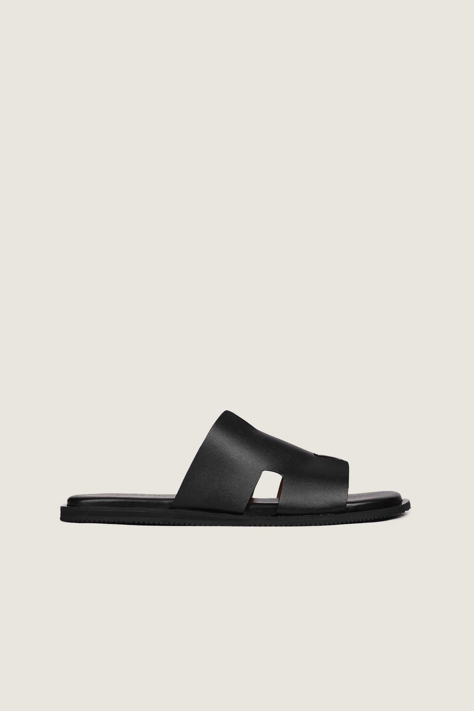 Men's H Style Leather Slipper