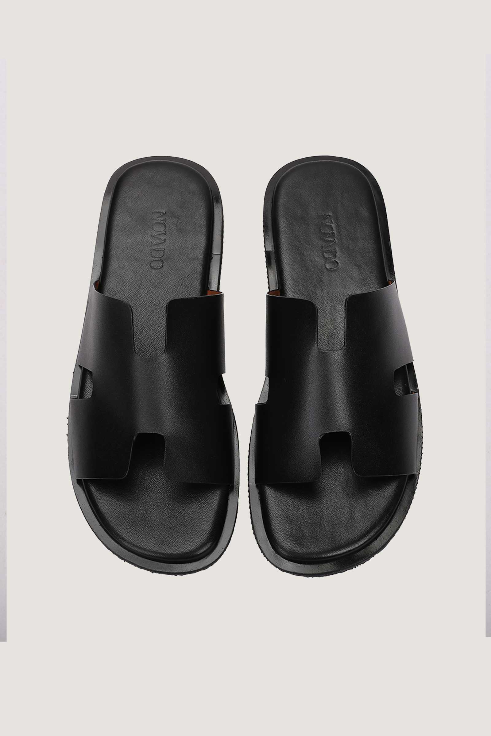 Men's H Style Leather Slipper