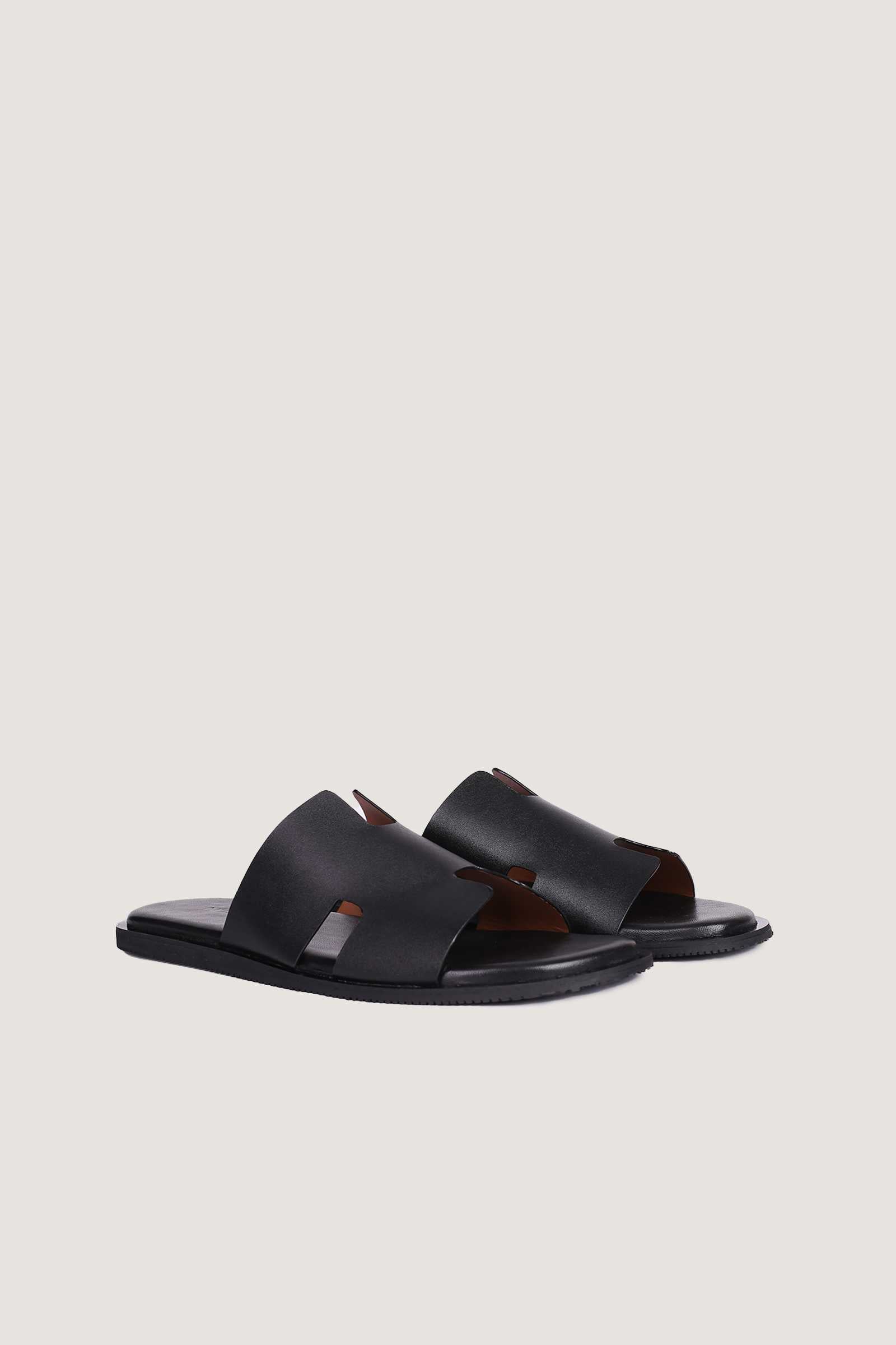 Men's H Style Leather Slipper
