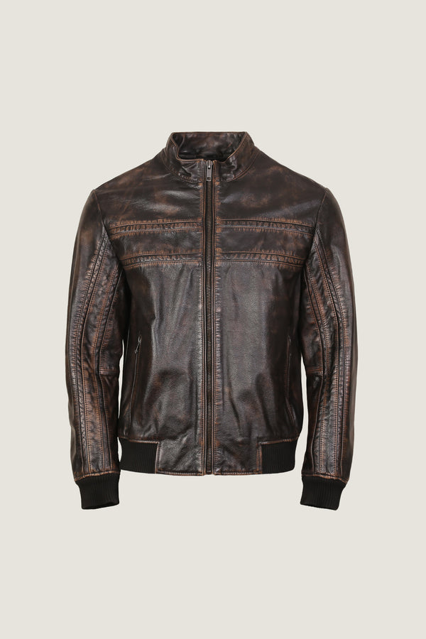 Bomber Leather Jacket